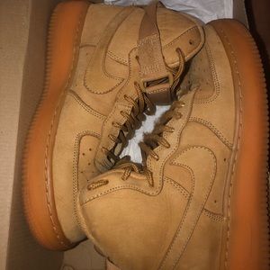Wheat Air Force Nike’s